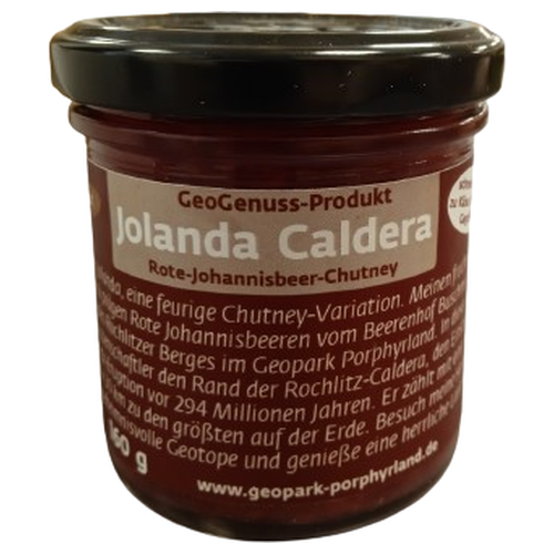 GeoGenuss Biohof Buschmühle Chutney "Jolanda Caldera scharf" á 160g